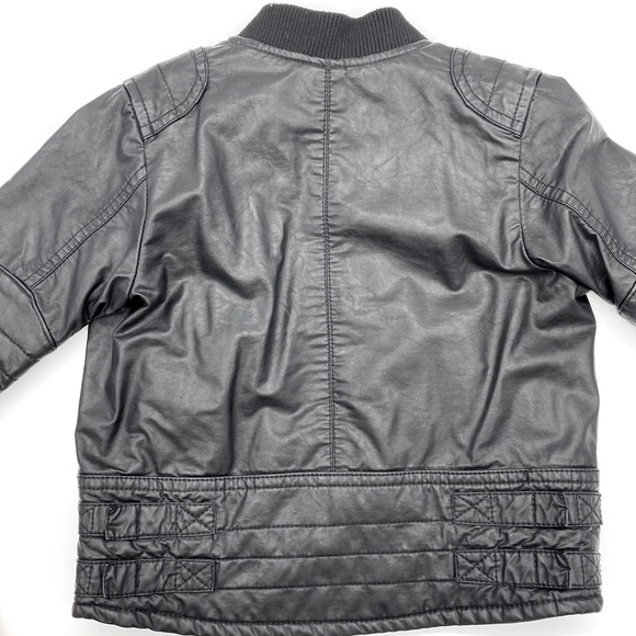 Kids faux leather jacket - Picture 5 of 5
